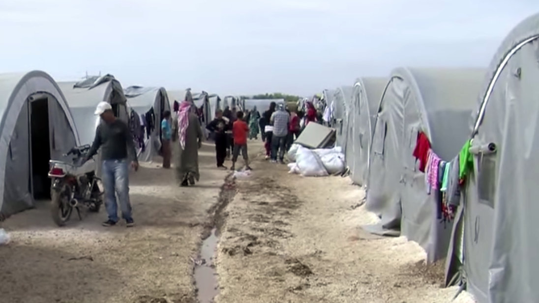 Kurdish Refugee Camp in Turkey